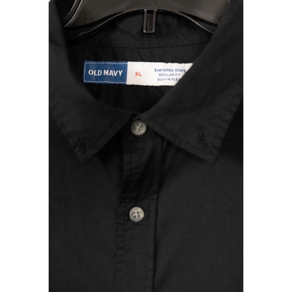 Old Navy Everyday Shirt Regular Fit Built-In Flex XL - Picture 3 of 3